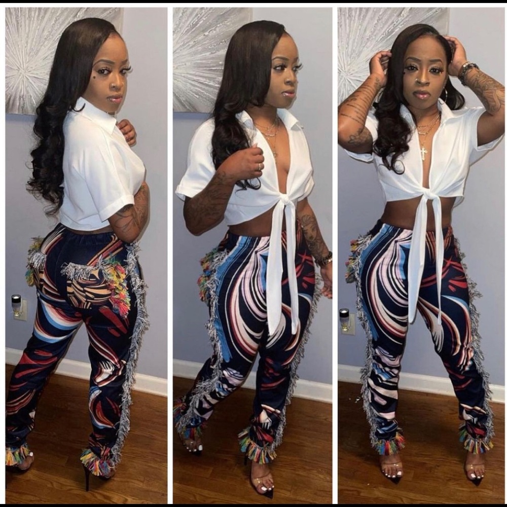 Shimmer Me Pants
